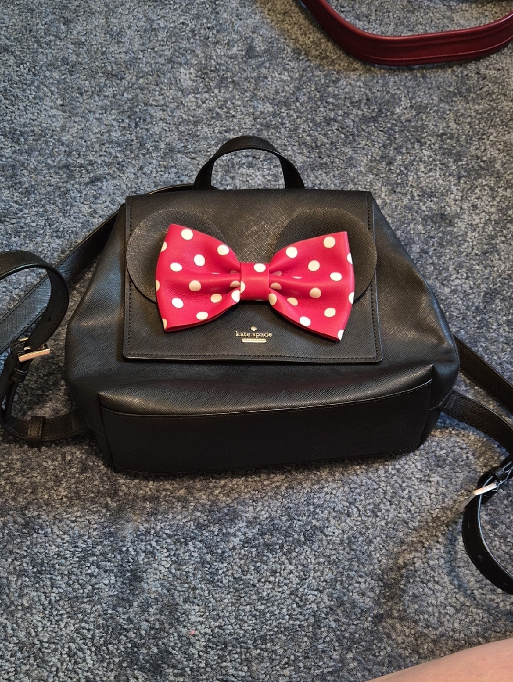 Kate Spade Minnie Mouse Backpack Like New